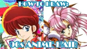 Anime hair